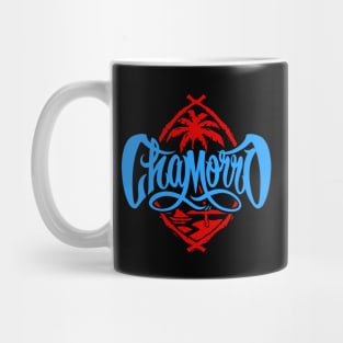 Chamorro Red Blue Mug